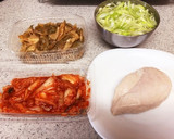 簡単副菜・おつまみ ザーサイのキムチ和え作り方1写真