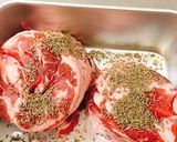 ラムロールの塩麹クミン炒め【タコス用】作り方2写真