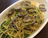 一つ鍋で作るアサリと菜の花のパス作り方8写真