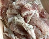 中華甘酢ポークピカタ作り方1写真
