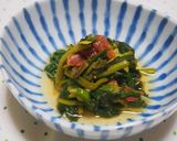 ほうれん草の煮浸し♪梅風味でさっぱり!作り方5写真