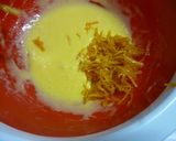 みかんホットケーキ♪みかん皮甘煮を入れて作り方6写真