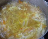 カレーの風味香る♪中華スープ♪作り方4写真