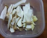 エリンギニンニクのせ♪豆腐ステーキ♪作り方2写真