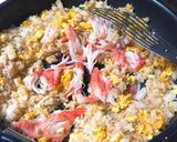 かにかまチャーハン作り方8写真