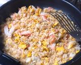 かにかまチャーハン作り方9写真