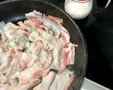 カリっと豚バラ肉で生姜焼き♪作り方4写真