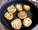ヘルシー♪れんこんの挟み焼き作り方6写真