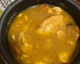 今日の男メシ（インド風チキンカレーメシ）作り方1写真