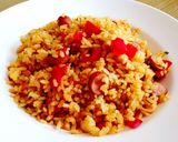 れぽ3♡焼肉のタレ炒飯♡簡単絶品作り方6写真