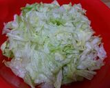 簡単♪レタスとチキンラーメンのサラダ☆作り方2写真