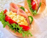 ＊簡単！ロールパンサンド＊作り方13写真