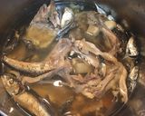 煮干ラーメン スープ (鶏ガラ清湯)作り方5写真