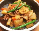 簡単！時短！大根とひき肉の煮物作り方5写真