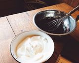 真っ黒❤️ココアシフォンケーキ♪作り方2写真