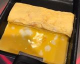 白だしde簡単カニカマ入り卵焼き作り方4写真