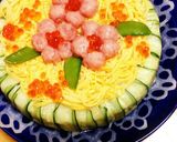 誕生日やひな祭りに♪ちらし寿司ケーキ作り方8写真