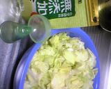 春キャベツと鶏モモの昆布茶炒め作り方3写真