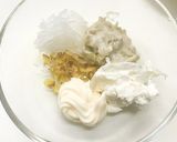 わさび漬けといぶりがっこのタルタルソース作り方1写真