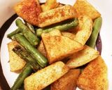 ★お弁当★ジャガイモとインゲンカレー炒め作り方4写真