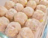 ＊鶏団子とレタスのクリーム煮＊作り方1写真