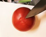 薔薇咲くトマトチキンパスタ作り方2写真