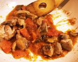 薔薇咲くトマトチキンパスタ作り方8写真