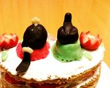 ひな祭り♪チョコレートで作るひな人形飾り作り方8写真