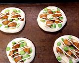 照り焼きチキンと枝豆のパン作り方4写真