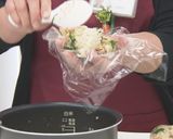 菜花のおにぎり作り方8写真