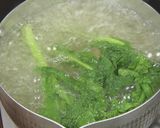 菜花のオープンオムレツ作り方1写真