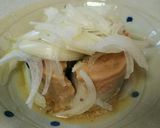 鯖水煮缶と玉ねぎの簡単おかず作り方1写真
