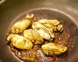 牡蠣のバター醤油炒め作り方2写真