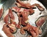 桃屋の穂先メンマで豚肉ともやし炒め作り方2写真