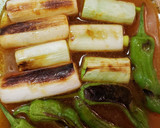 超簡単！焼き長ネギとししとうの南蛮漬け作り方3写真