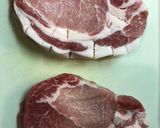 とんかつ用豚ロースで作るトンテキ作り方1写真