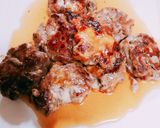 ぎゅぎゅっと牛こまステーキ作り方6写真