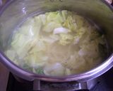春キャベツとアスパラのパスタ作り方4写真