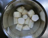 芝麻薯球☆さつま芋のゴマ揚げ団子作り方1写真