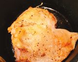 チキンステーキ簡単作り方★鶏もも肉レシピ作り方5写真