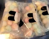 桜のお汁粉（⌒◇⌒）生麩 白玉 桜あん編作り方10写真