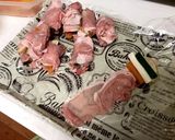 万能焼き肉タレで冷凍ポテト肉巻き作り方3写真