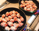 お弁当用☆☆2種類のフライドポテト肉巻き作り方4写真