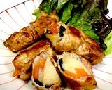 万能焼き肉タレで冷凍ポテト肉巻き作り方6写真
