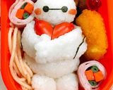 ベイマックス バレンタイン キャラ弁作り方1写真