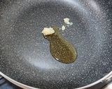 アーリオ･オーリオ☆水菜とカニカマ作り方2写真