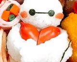 ベイマックス バレンタイン キャラ弁作り方3写真