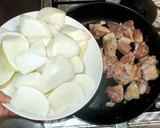 皮つき大根と鶏肉煮物♪甘酒で簡単砂糖なし作り方4写真