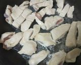 とりむね肉とねぎ舞茸炒め♪作り方9写真