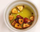 鶏肉のアヒージョ作り方5写真